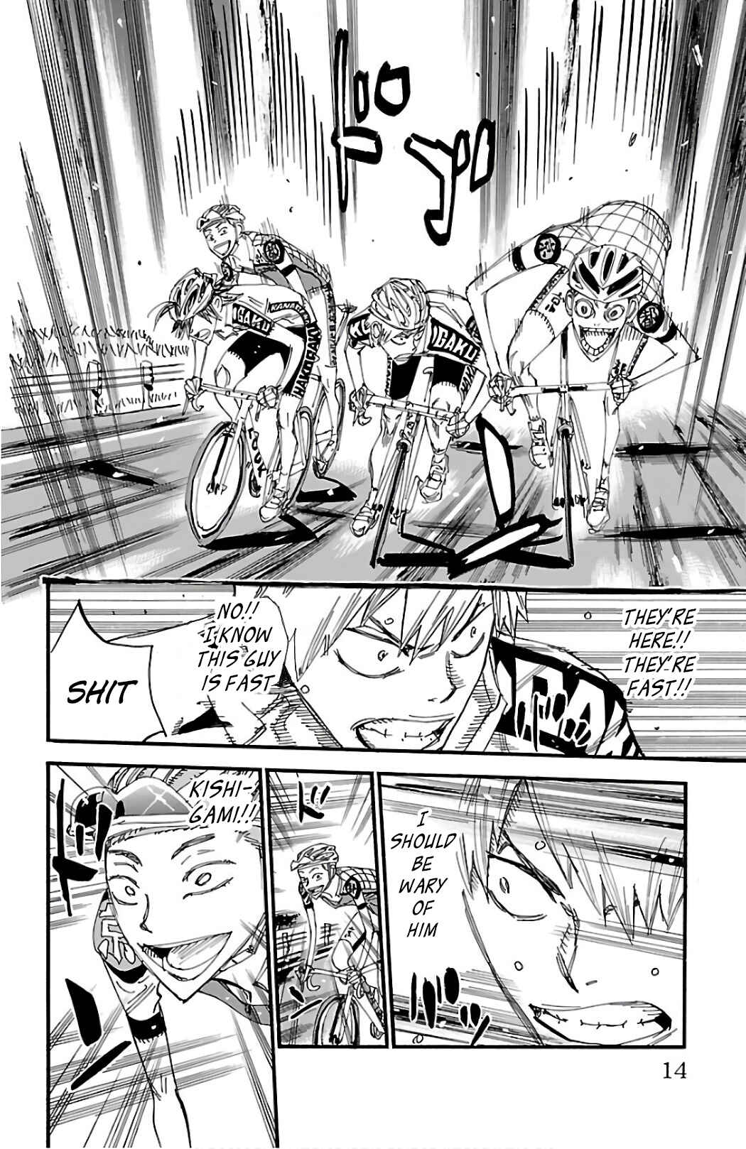Page 8 Chapter 485 Yowamushi Pedal