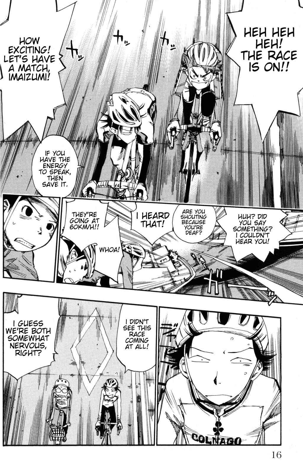 Page 14 Chapter 17 Yowamushi Pedal