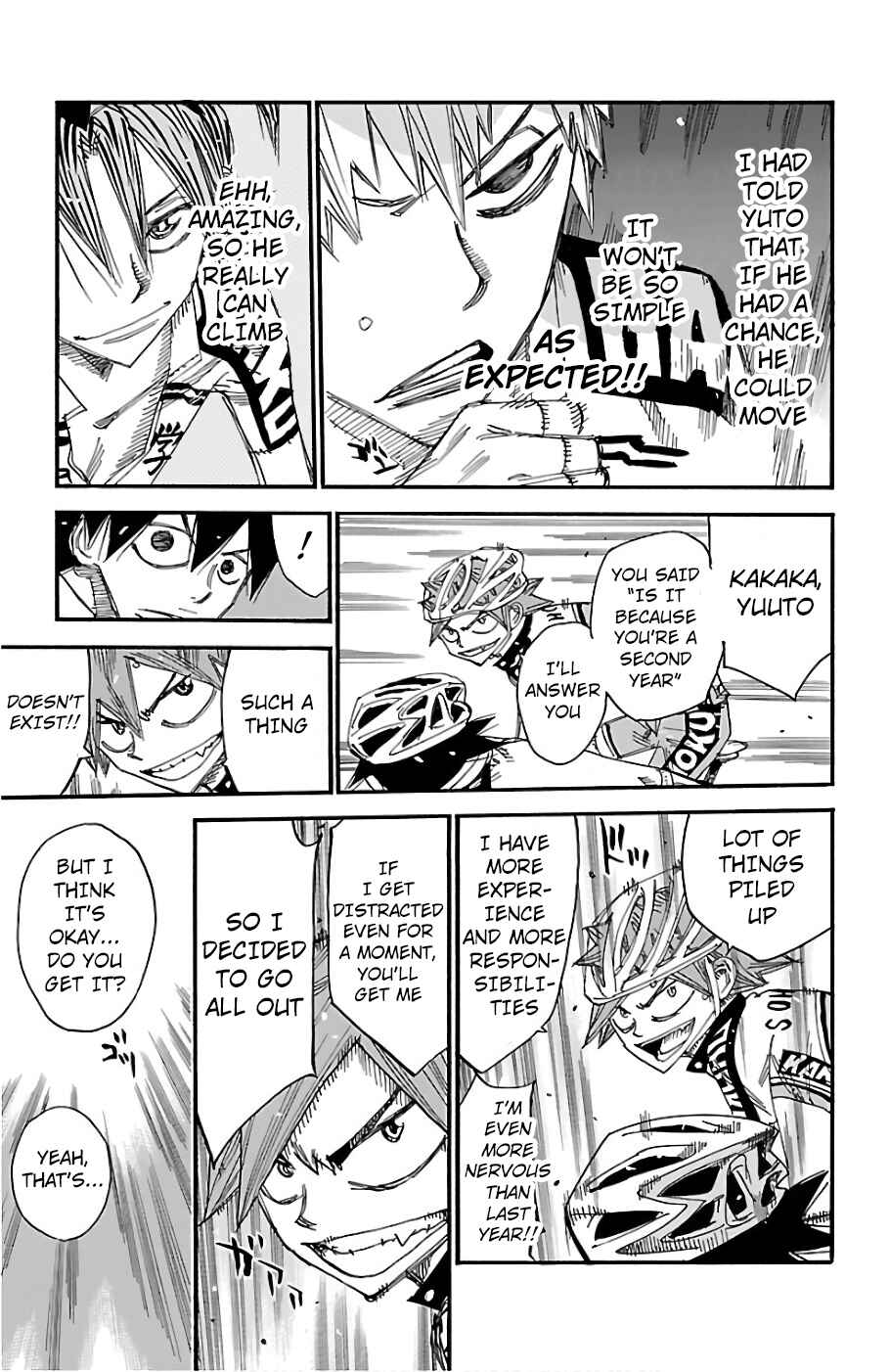 Page 13 Chapter 482 Yowamushi Pedal