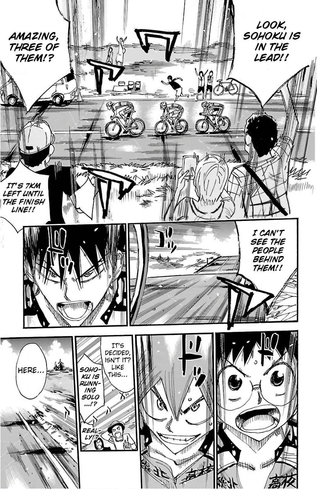 Page 1 Chapter 493 Yowamushi Pedal