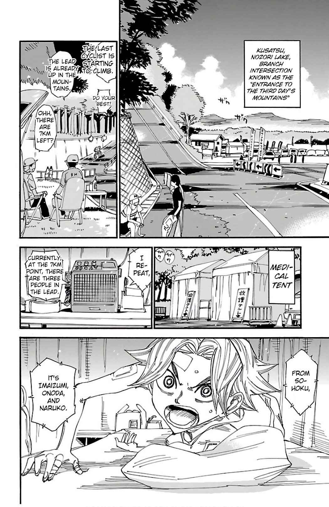 Page 11 Chapter 493 Yowamushi Pedal