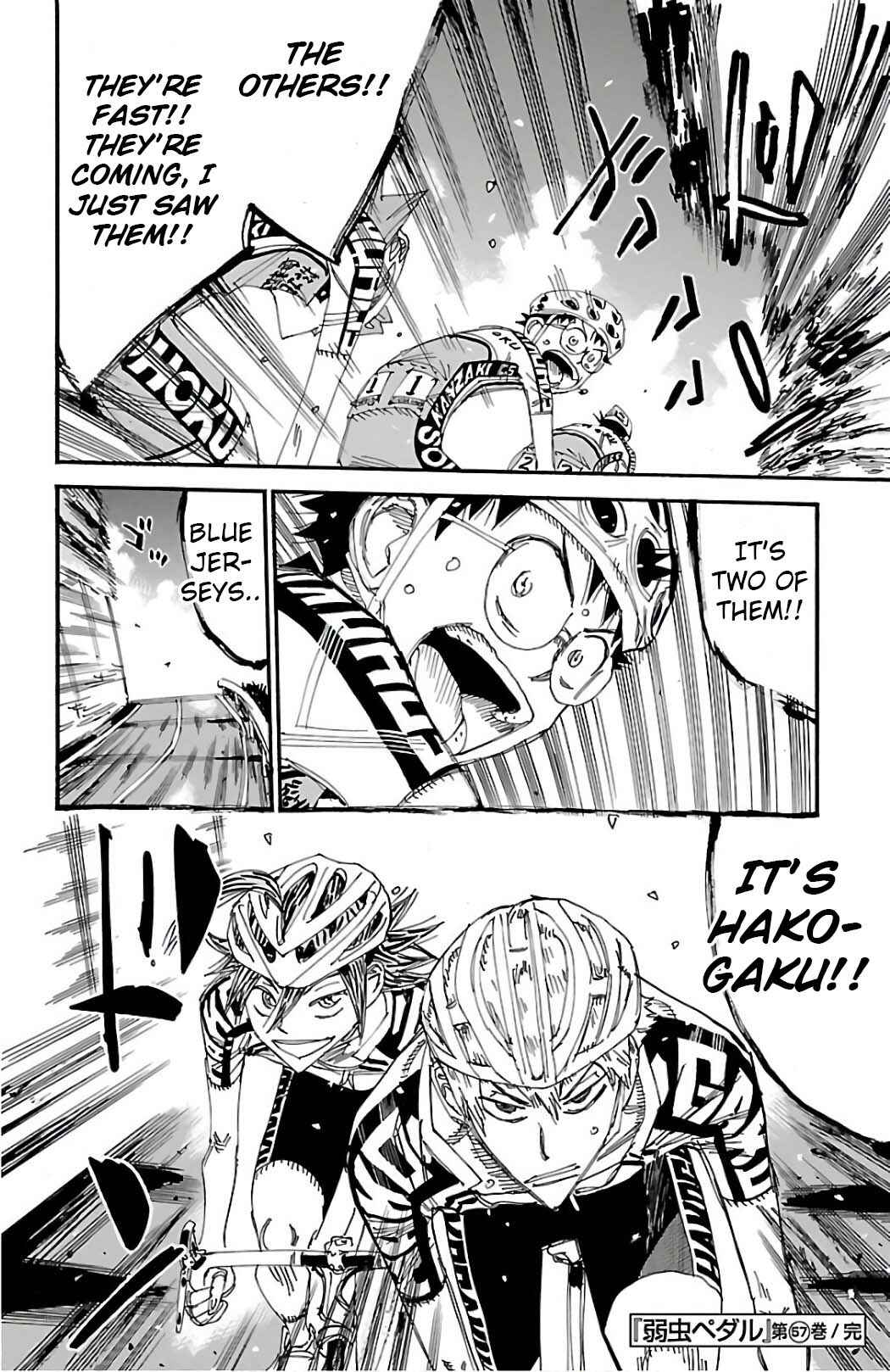 Page 18 Chapter 493 Yowamushi Pedal