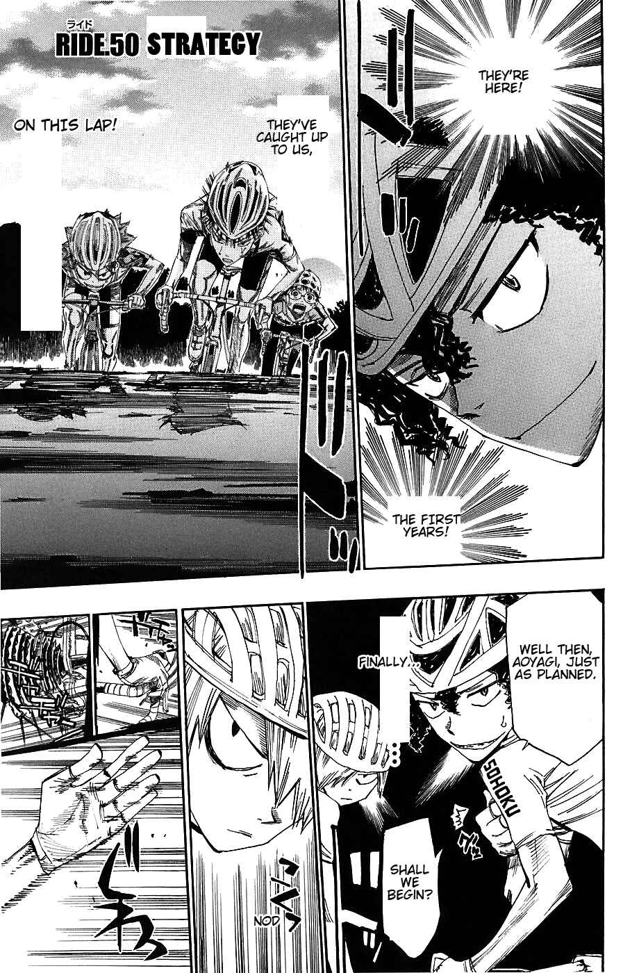 Page 1 Chapter 50 Yowamushi Pedal