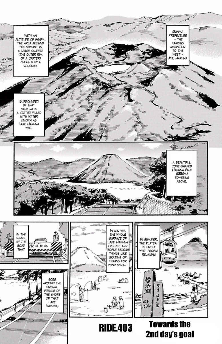 Page 1 Chapter 403 Yowamushi Pedal