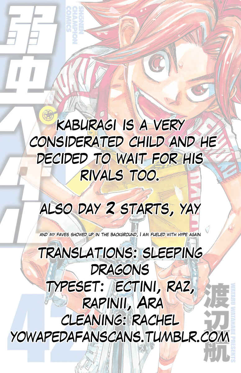 Page 31 Chapter 357 Yowamushi Pedal