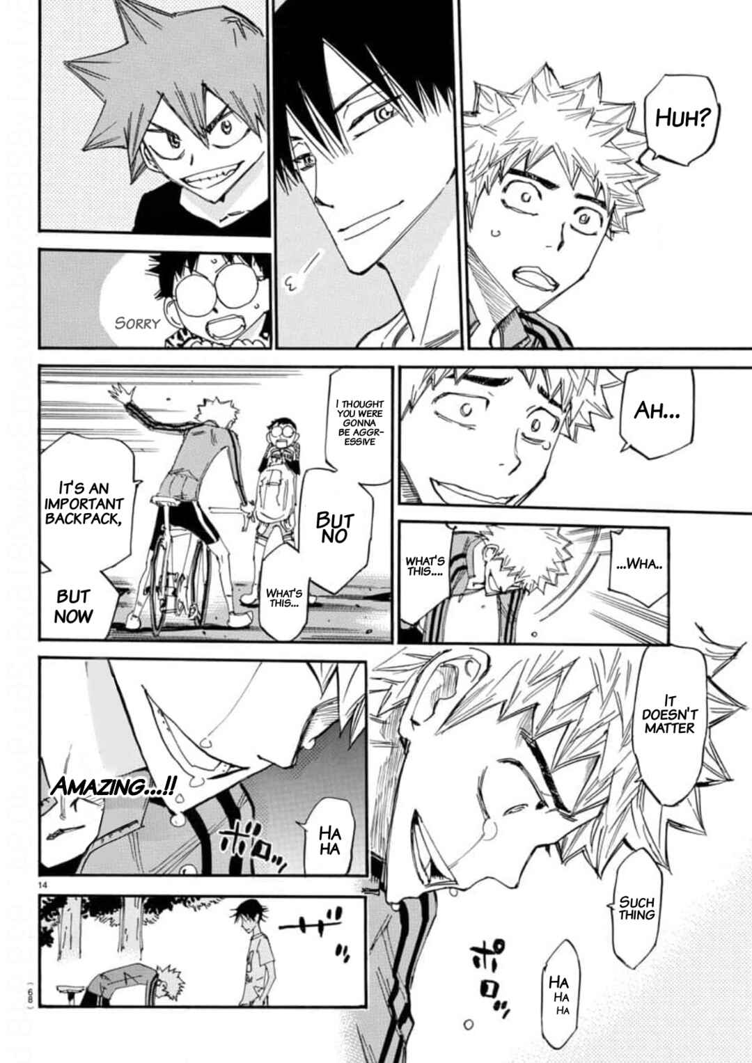 Page 12 Chapter 655 Yowamushi Pedal