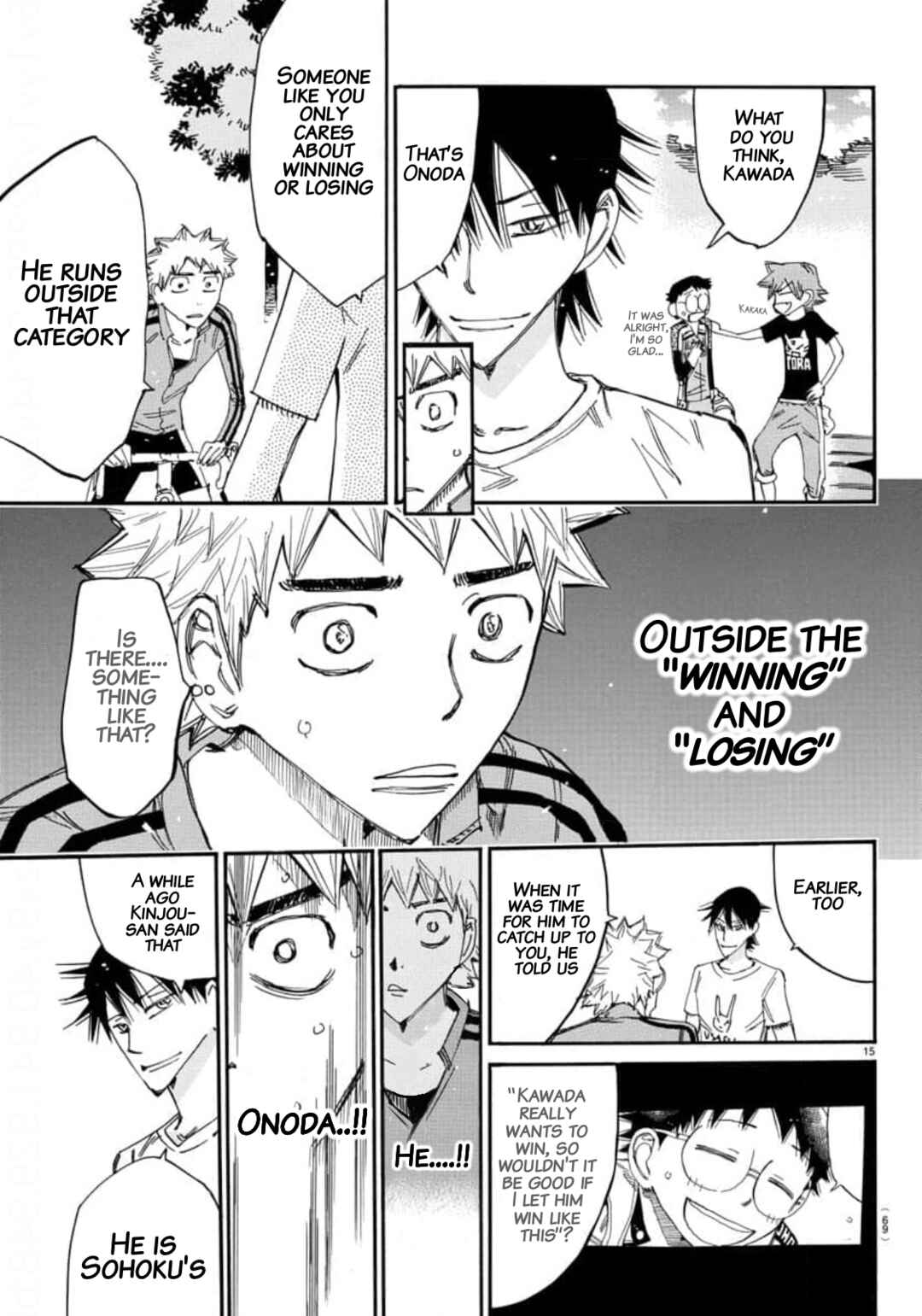 Page 13 Chapter 655 Yowamushi Pedal