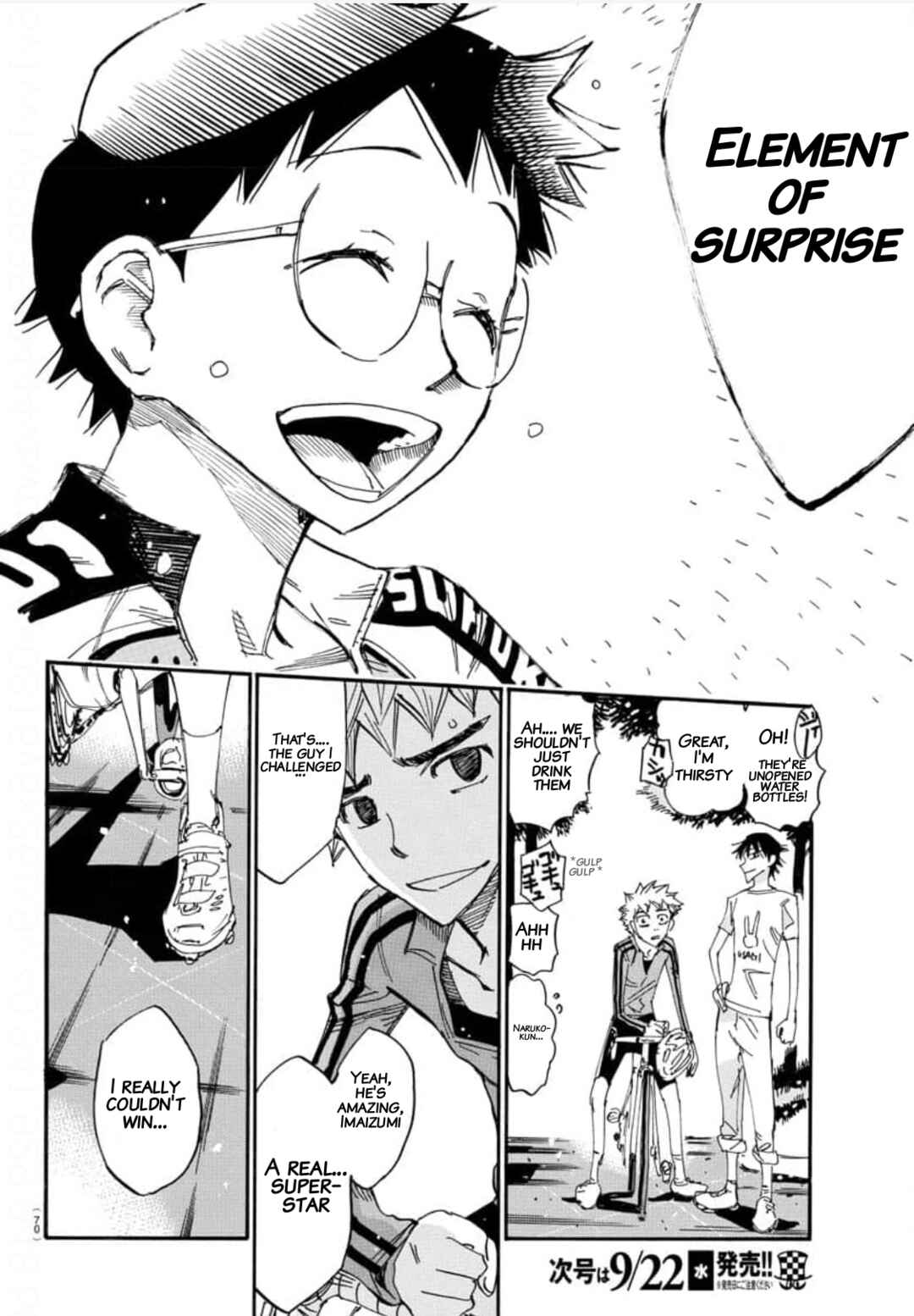 Page 14 Chapter 655 Yowamushi Pedal