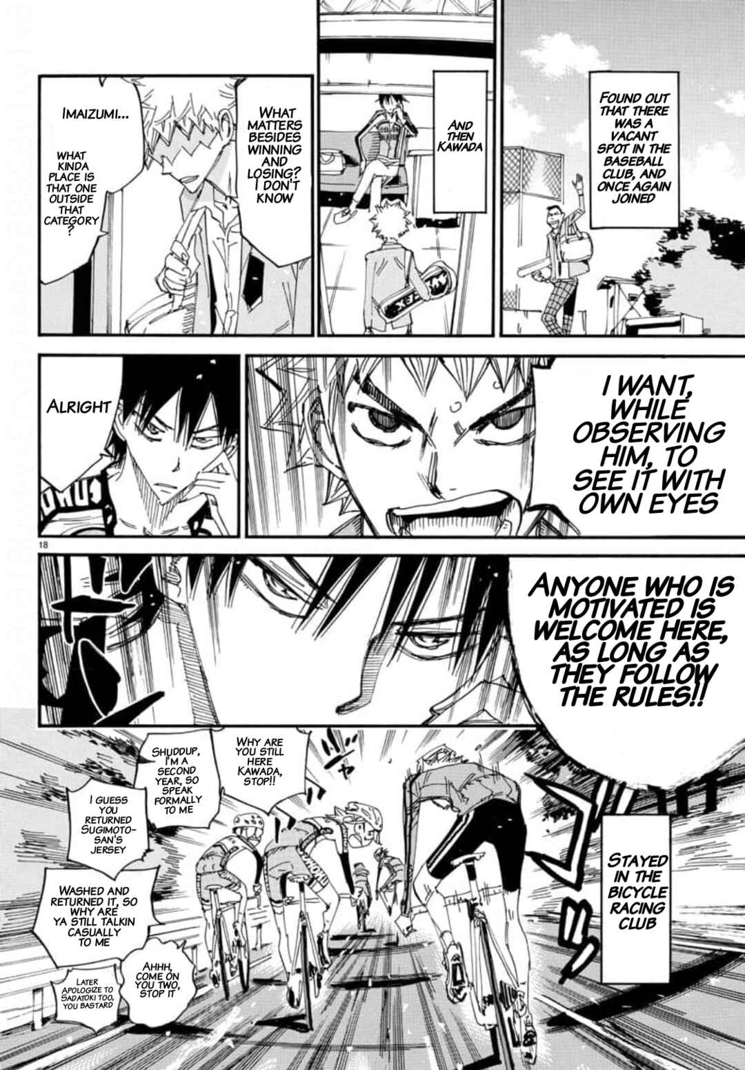 Page 16 Chapter 655 Yowamushi Pedal