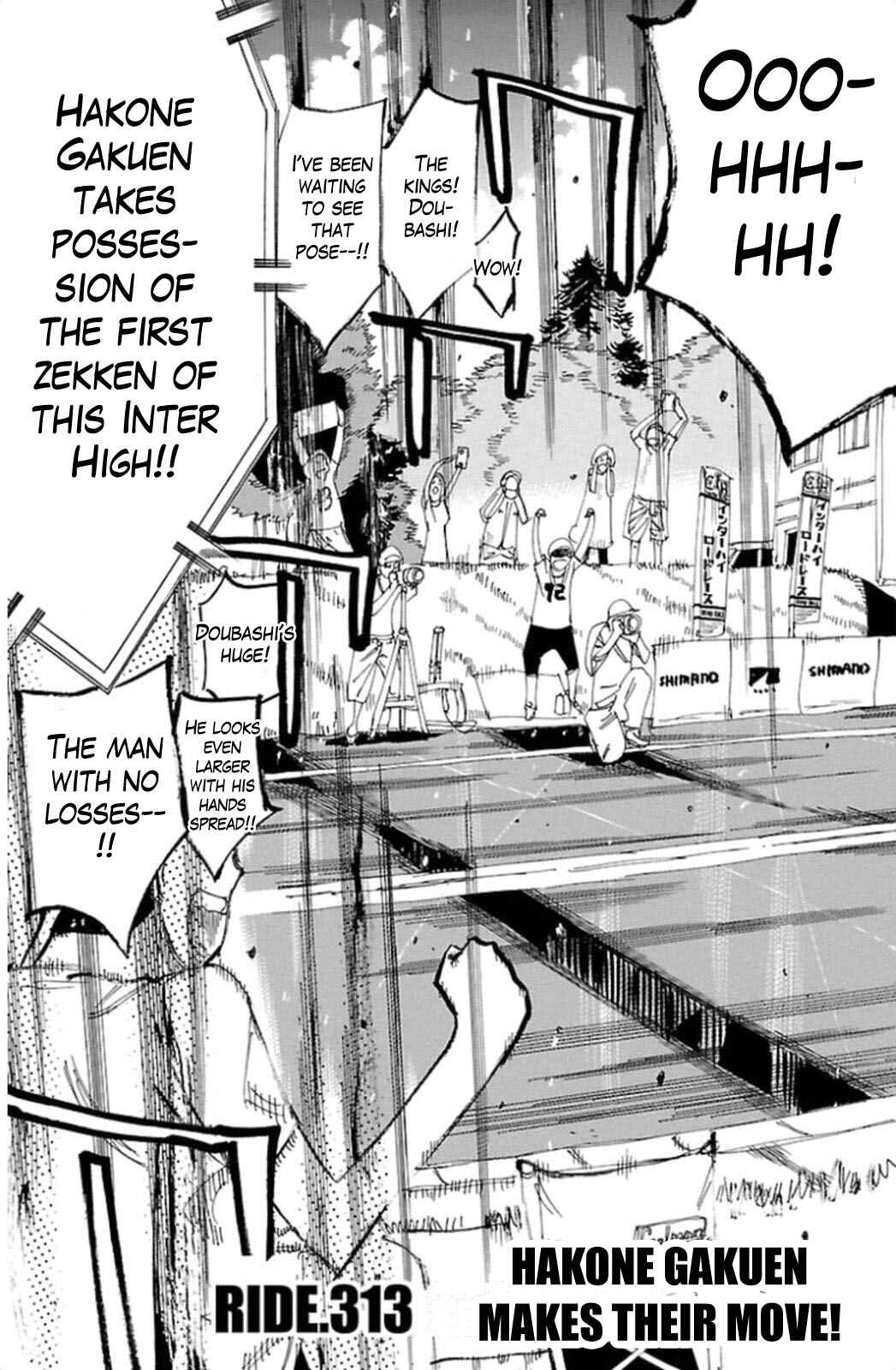 Page 3 Chapter 313 Yowamushi Pedal