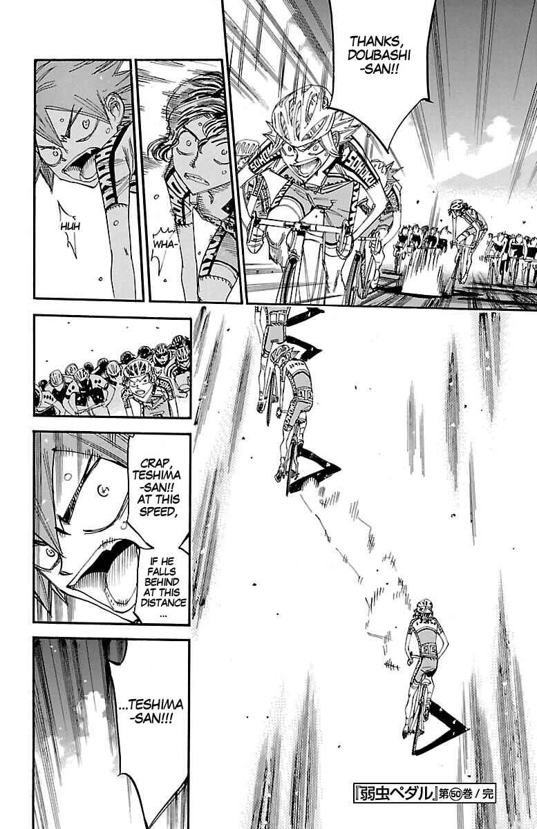 Page 18 Chapter 434 Yowamushi Pedal