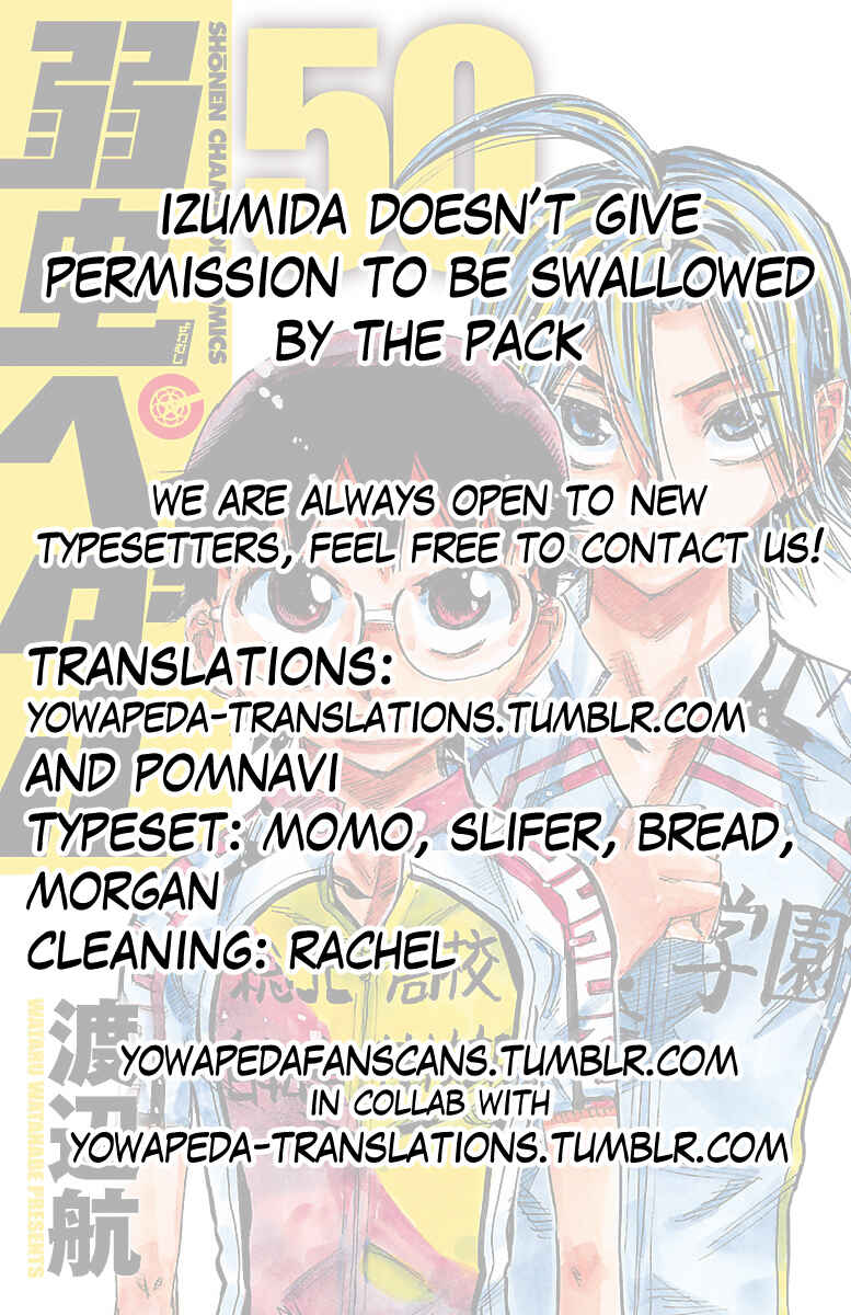 Page 19 Chapter 434 Yowamushi Pedal