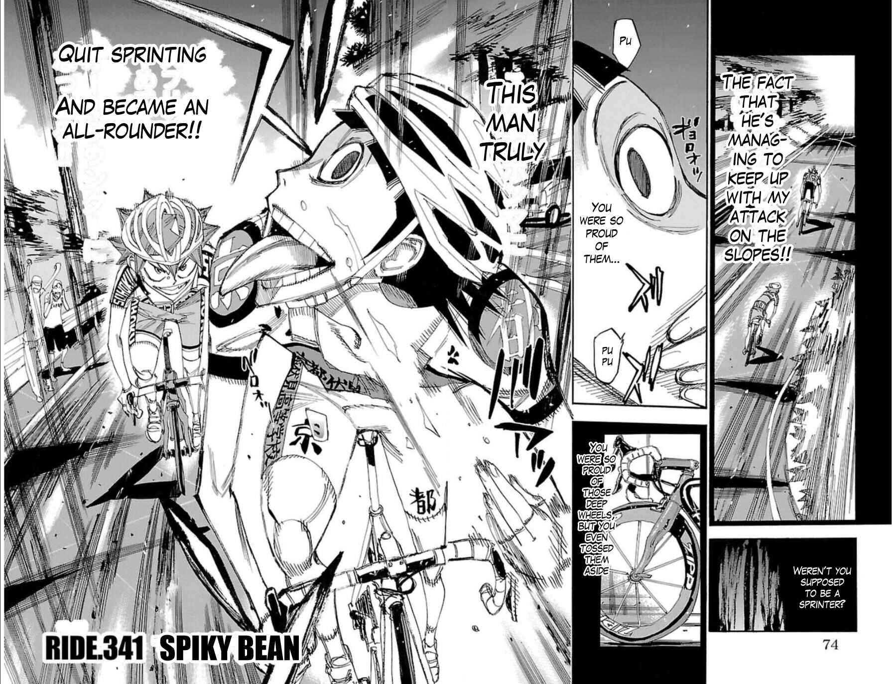 Page 4 Chapter 341 Yowamushi Pedal