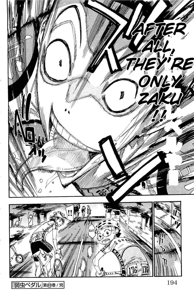 Page 21 Chapter 199 Yowamushi Pedal