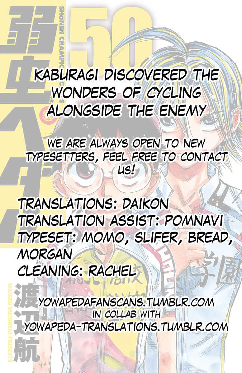 Page 19 Chapter 428 Yowamushi Pedal