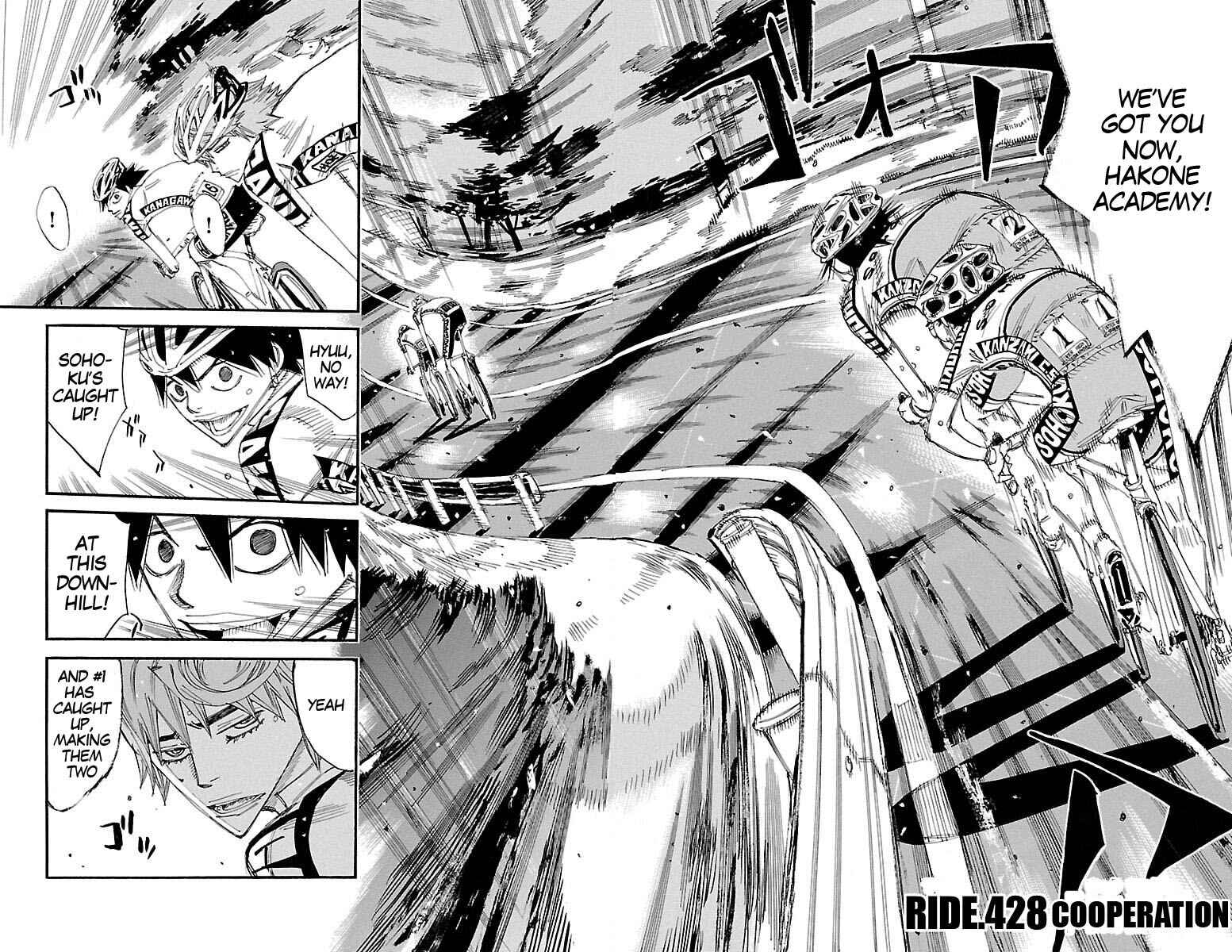 Page 2 Chapter 428 Yowamushi Pedal