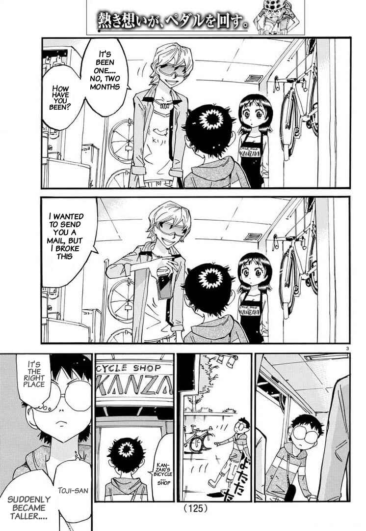 Page 3 Chapter 657 Yowamushi Pedal