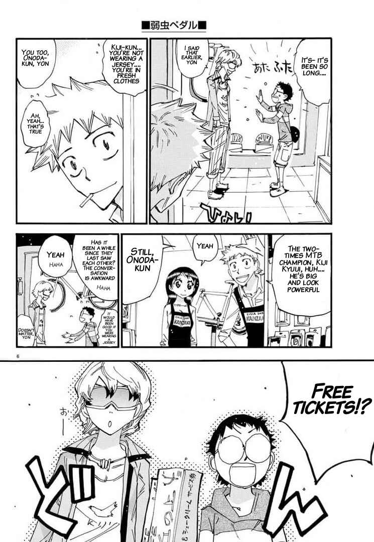 Page 6 Chapter 657 Yowamushi Pedal