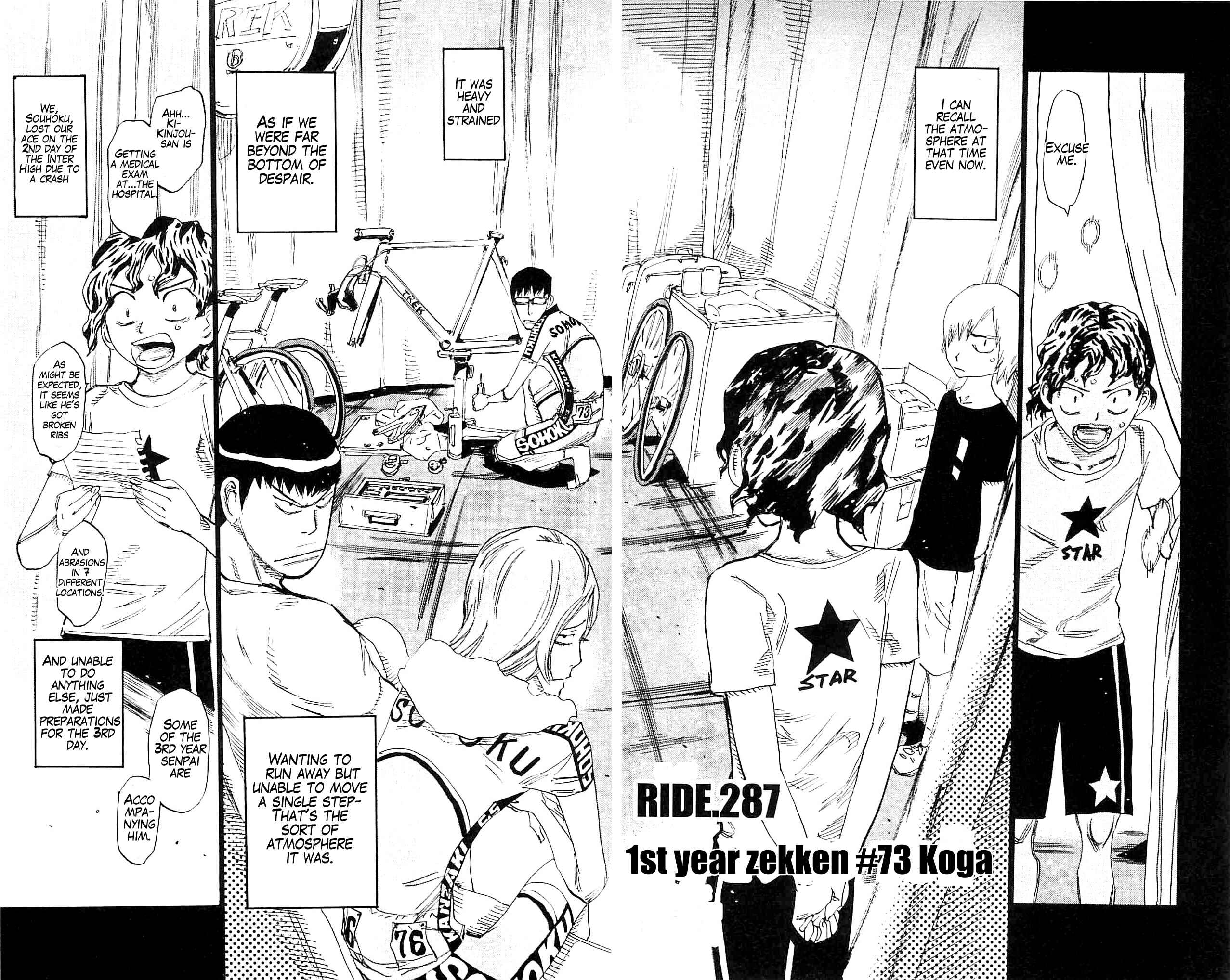 Page 4 Chapter 287 Yowamushi Pedal