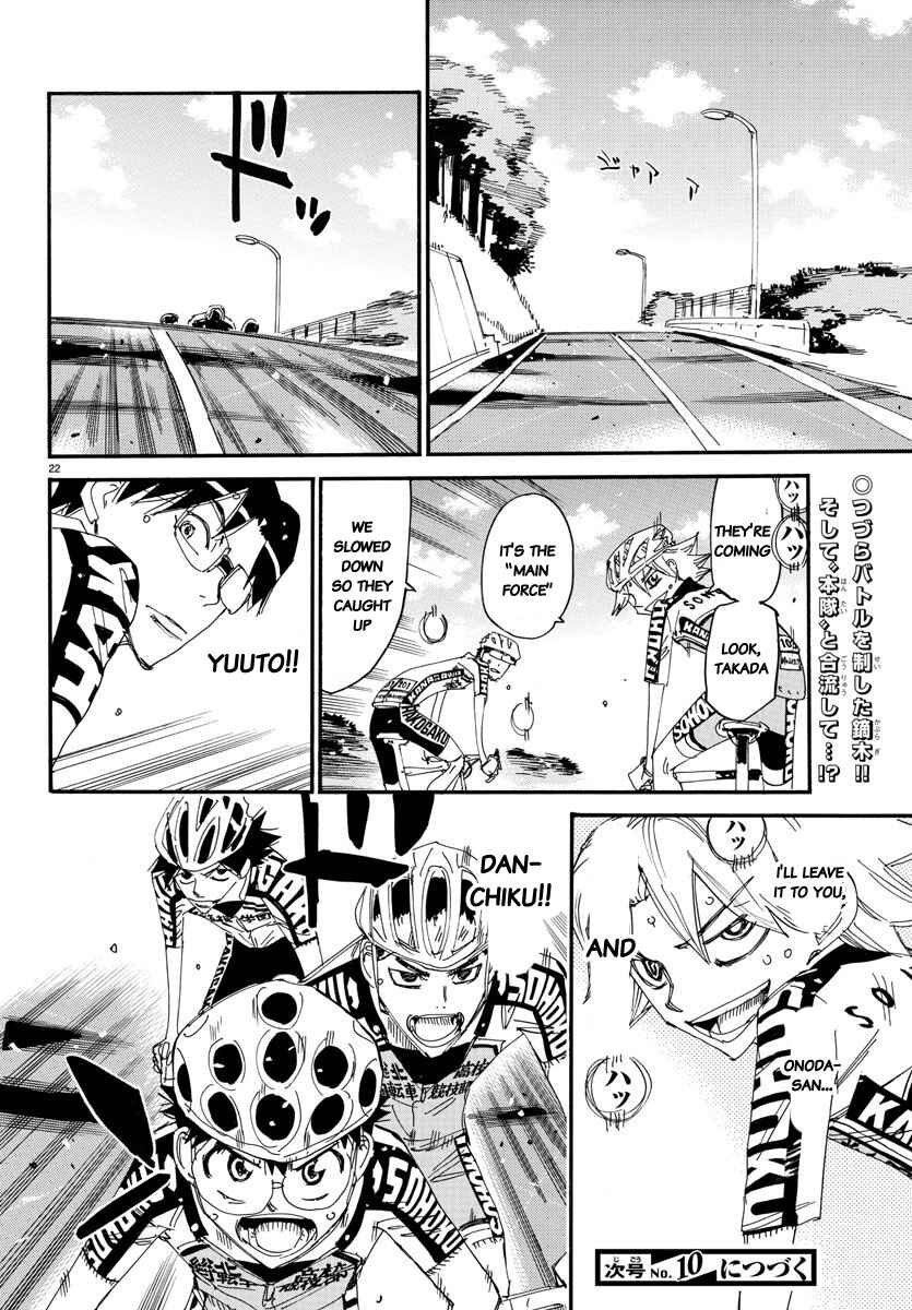 Page 22 Chapter 624 Yowamushi Pedal