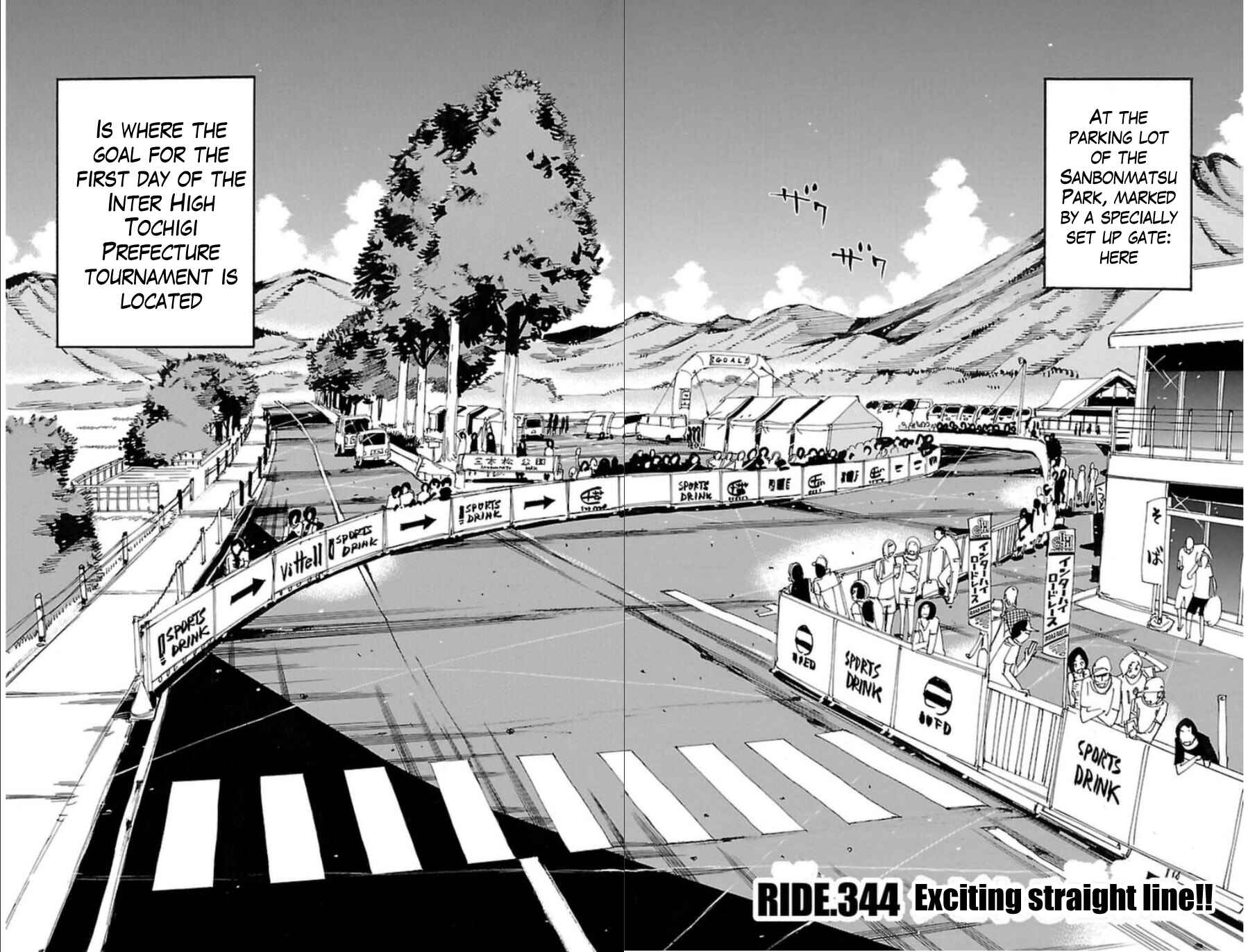 Page 2 Chapter 344 Yowamushi Pedal