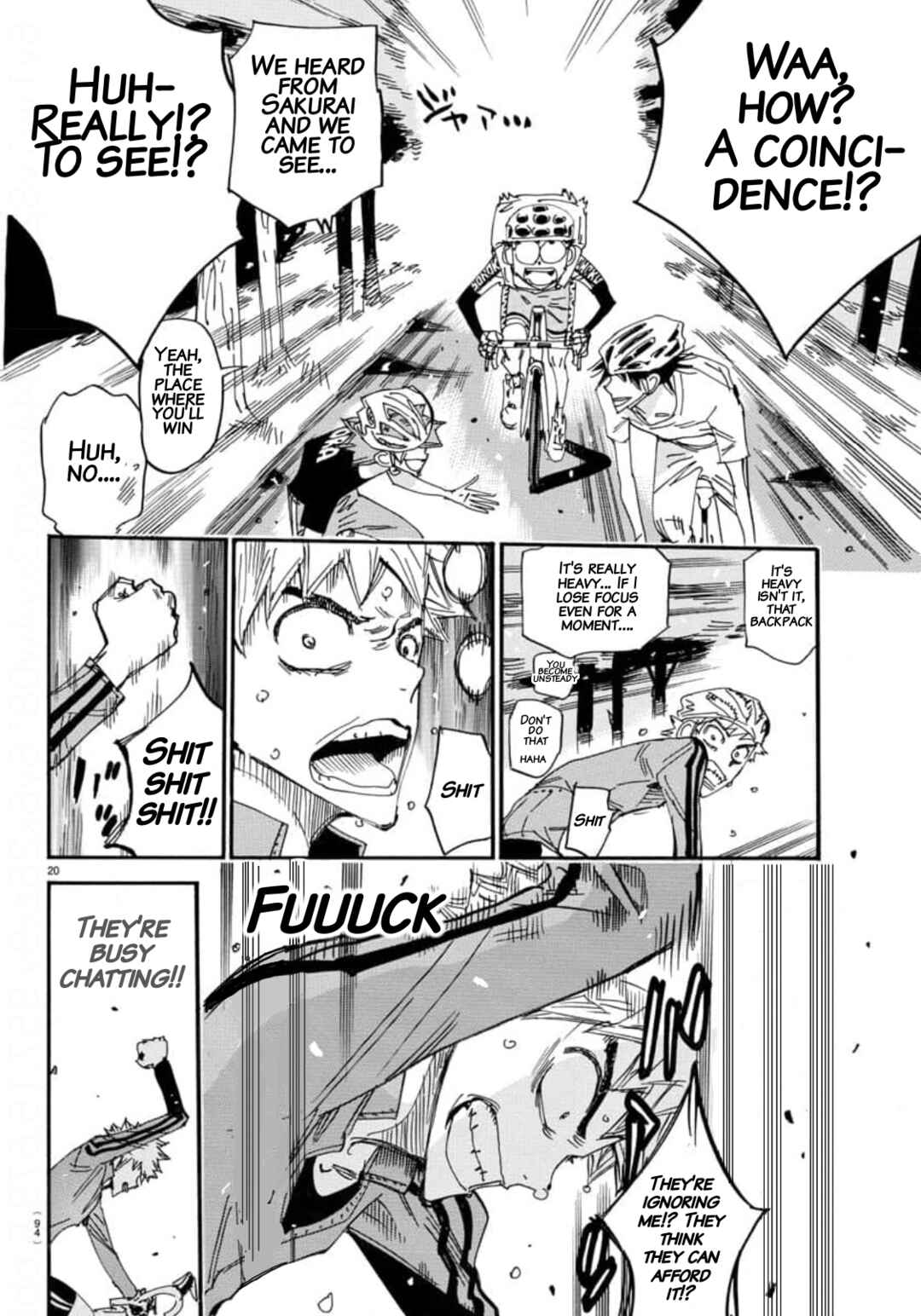 Page 18 Chapter 652 Yowamushi Pedal