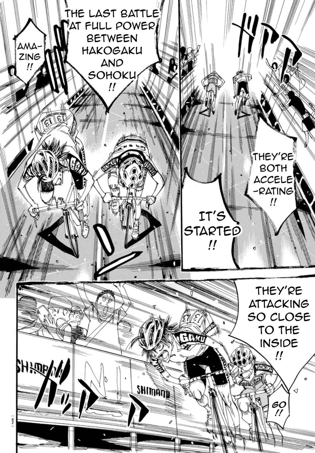 Page 15 Chapter 536 Yowamushi Pedal