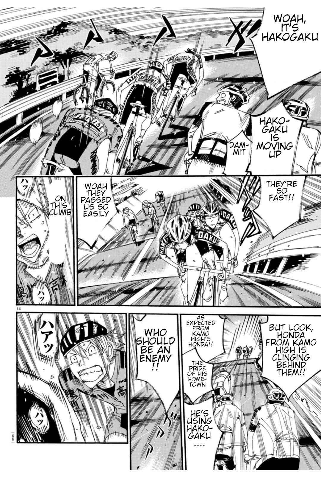 Page 16 Chapter 615 Yowamushi Pedal