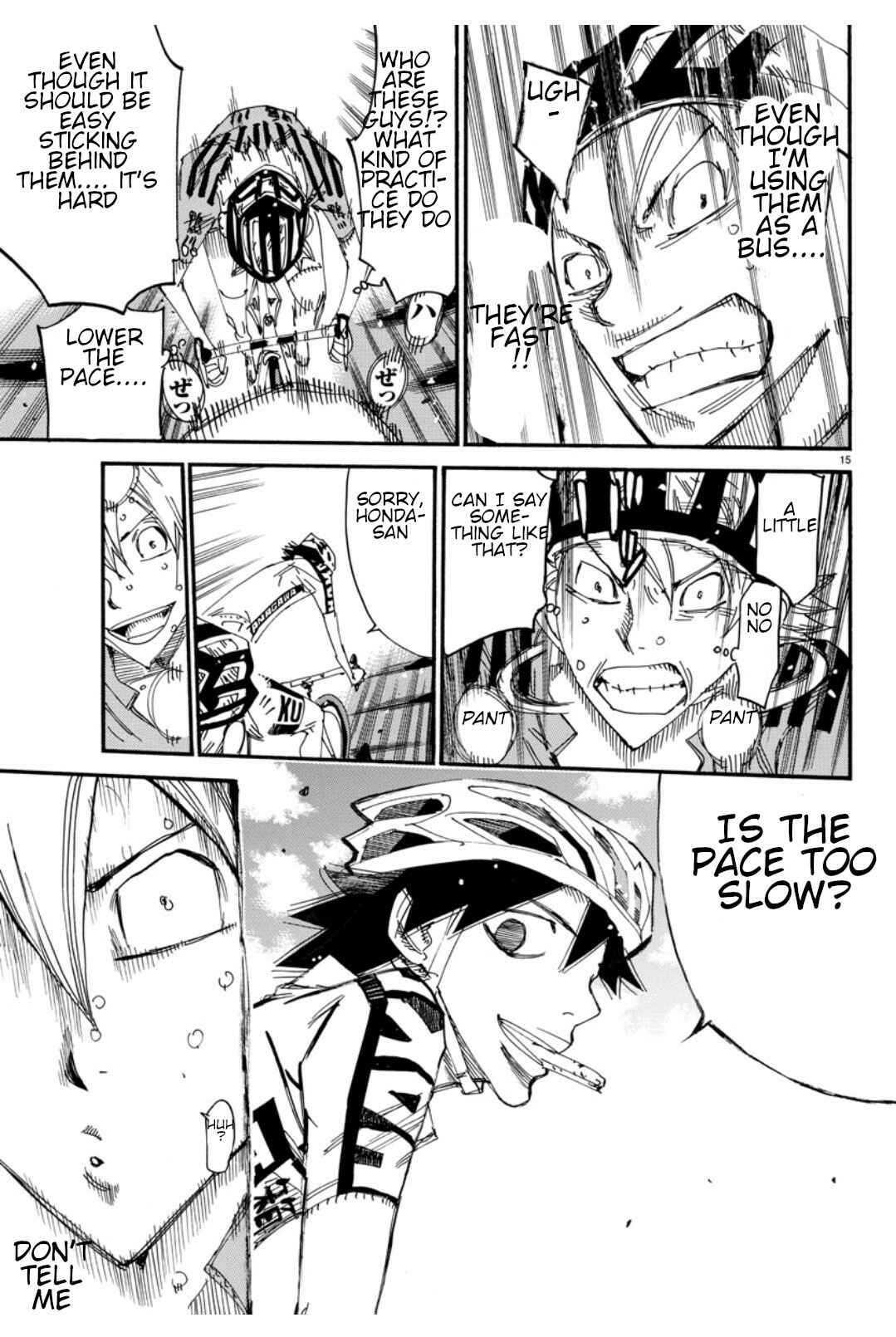 Page 17 Chapter 615 Yowamushi Pedal