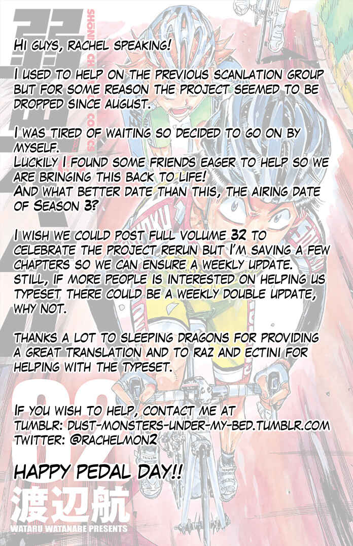 Page 21 Chapter 270 Yowamushi Pedal