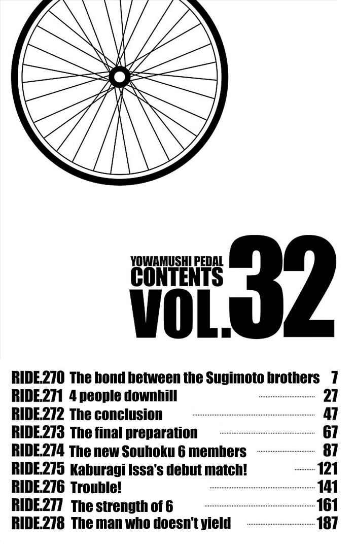 Page 4 Chapter 270 Yowamushi Pedal