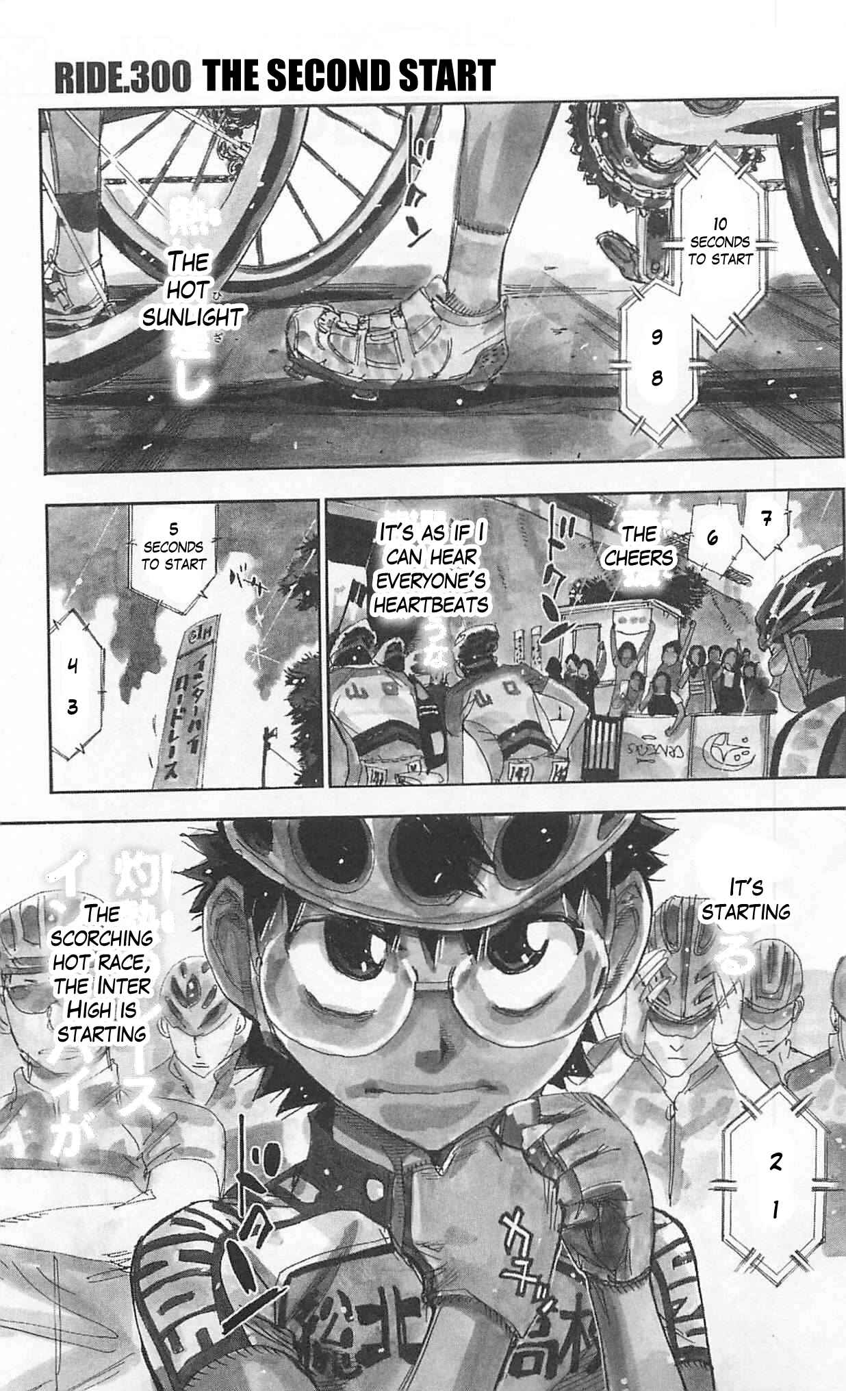 Page 1 Chapter 300 Yowamushi Pedal
