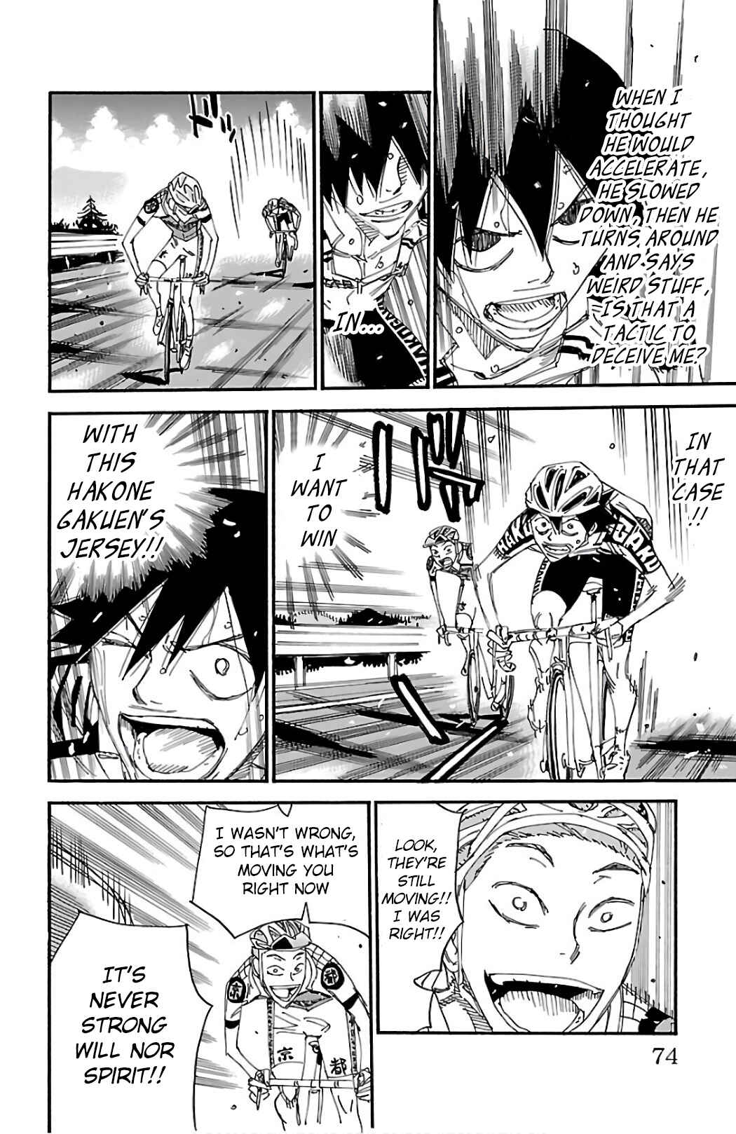 Page 3 Chapter 488 Yowamushi Pedal