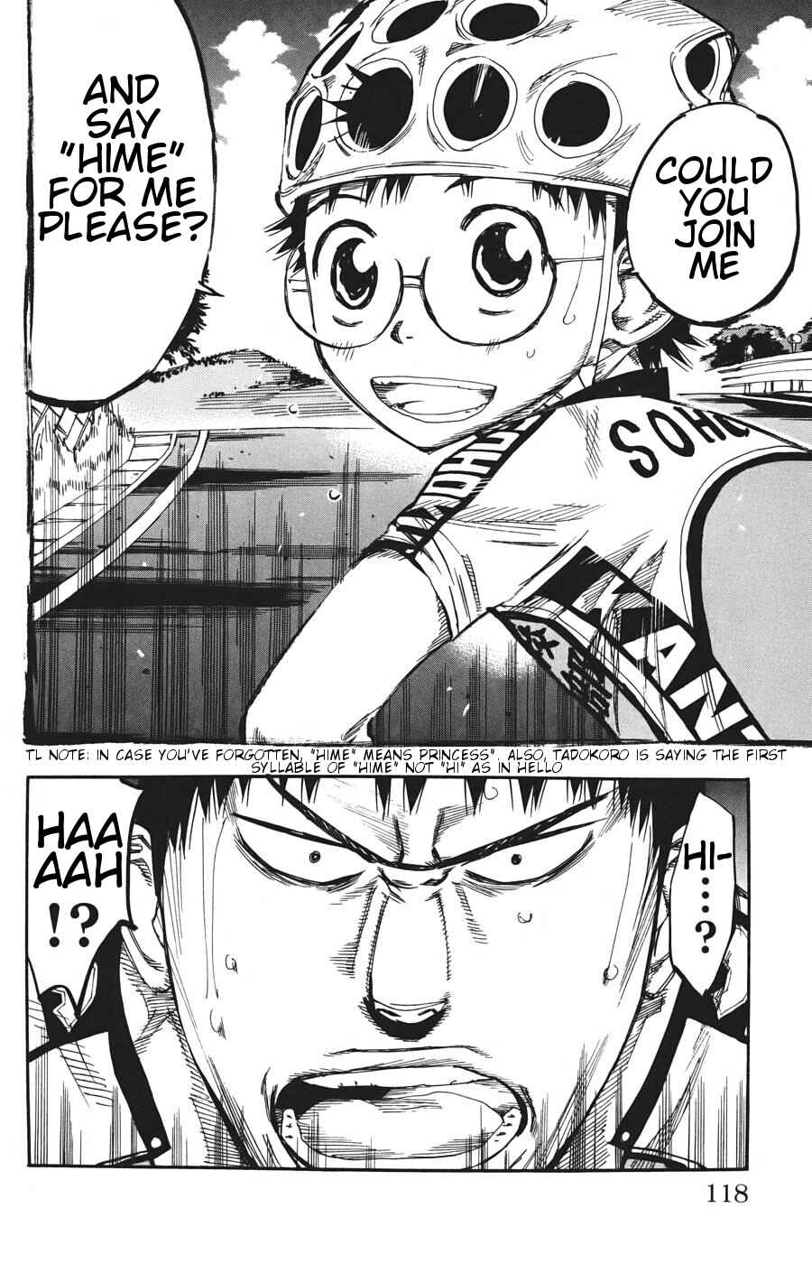 Page 21 Chapter 116 Yowamushi Pedal