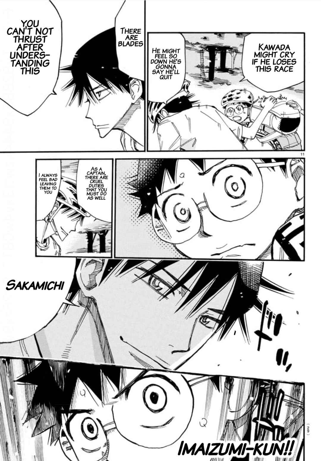 Page 12 Chapter 653 Yowamushi Pedal