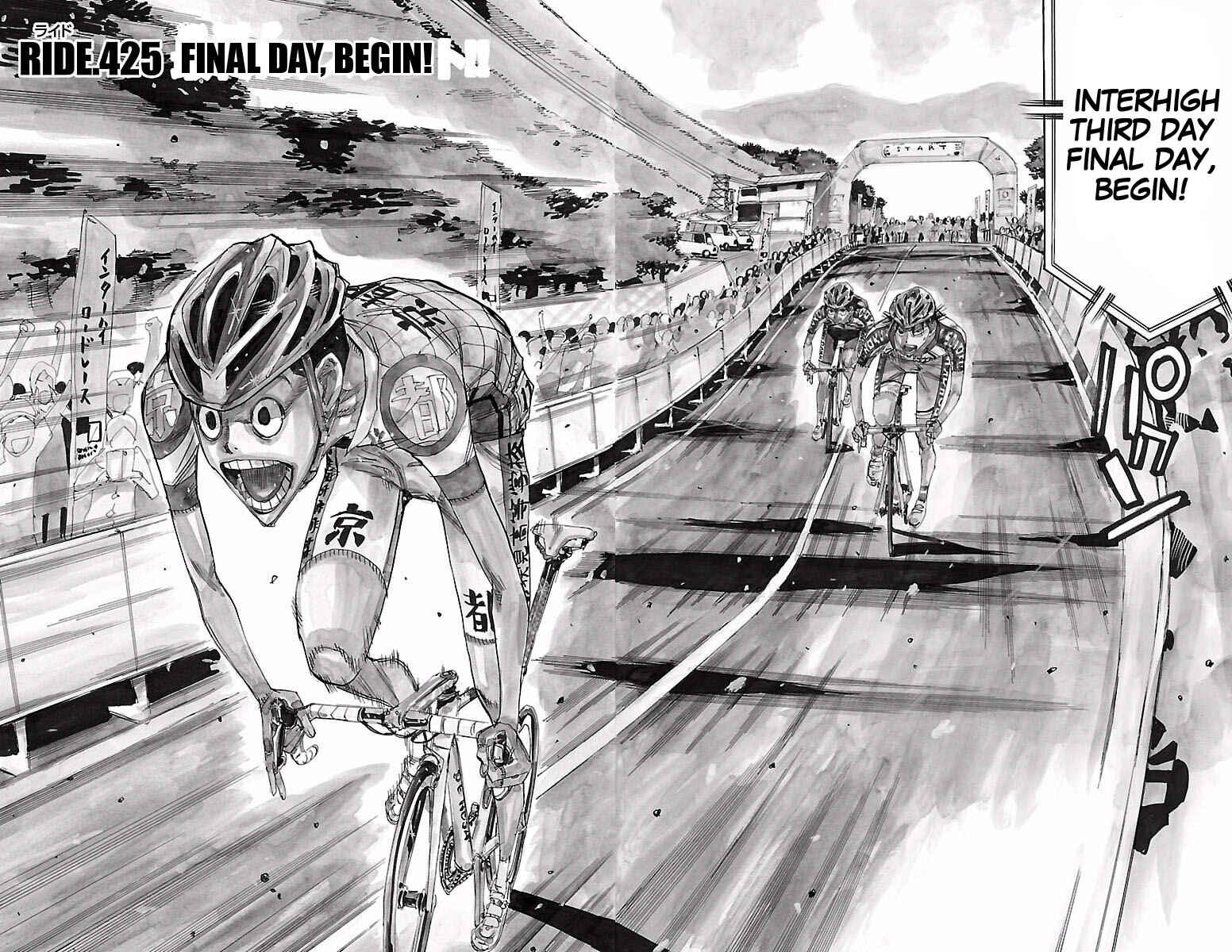 Page 2 Chapter 425 Yowamushi Pedal