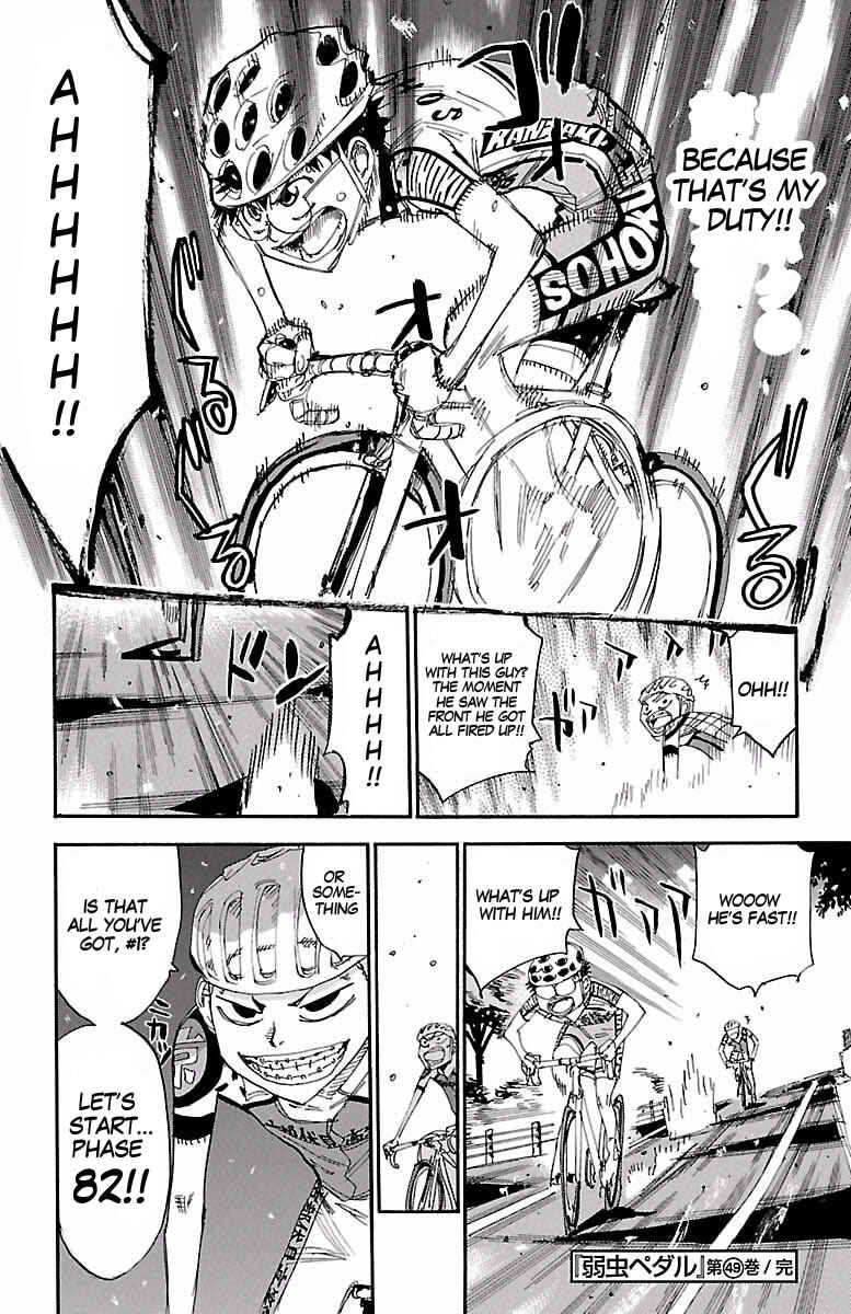 Page 21 Chapter 425 Yowamushi Pedal