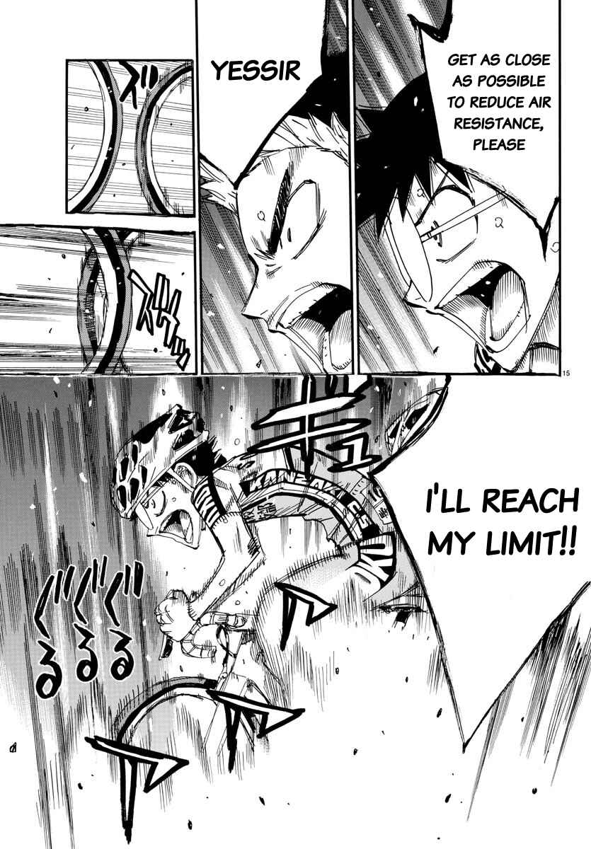 Page 15 Chapter 629 Yowamushi Pedal
