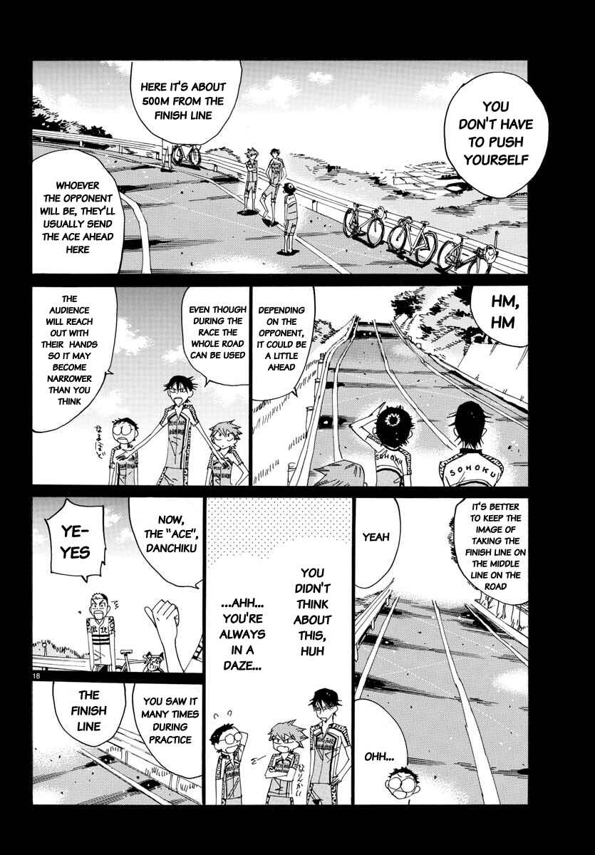 Page 18 Chapter 629 Yowamushi Pedal