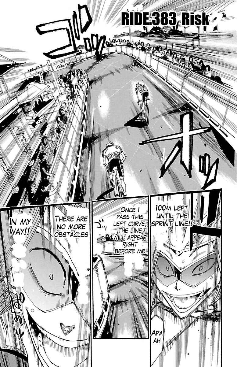 Page 1 Chapter 383 Yowamushi Pedal