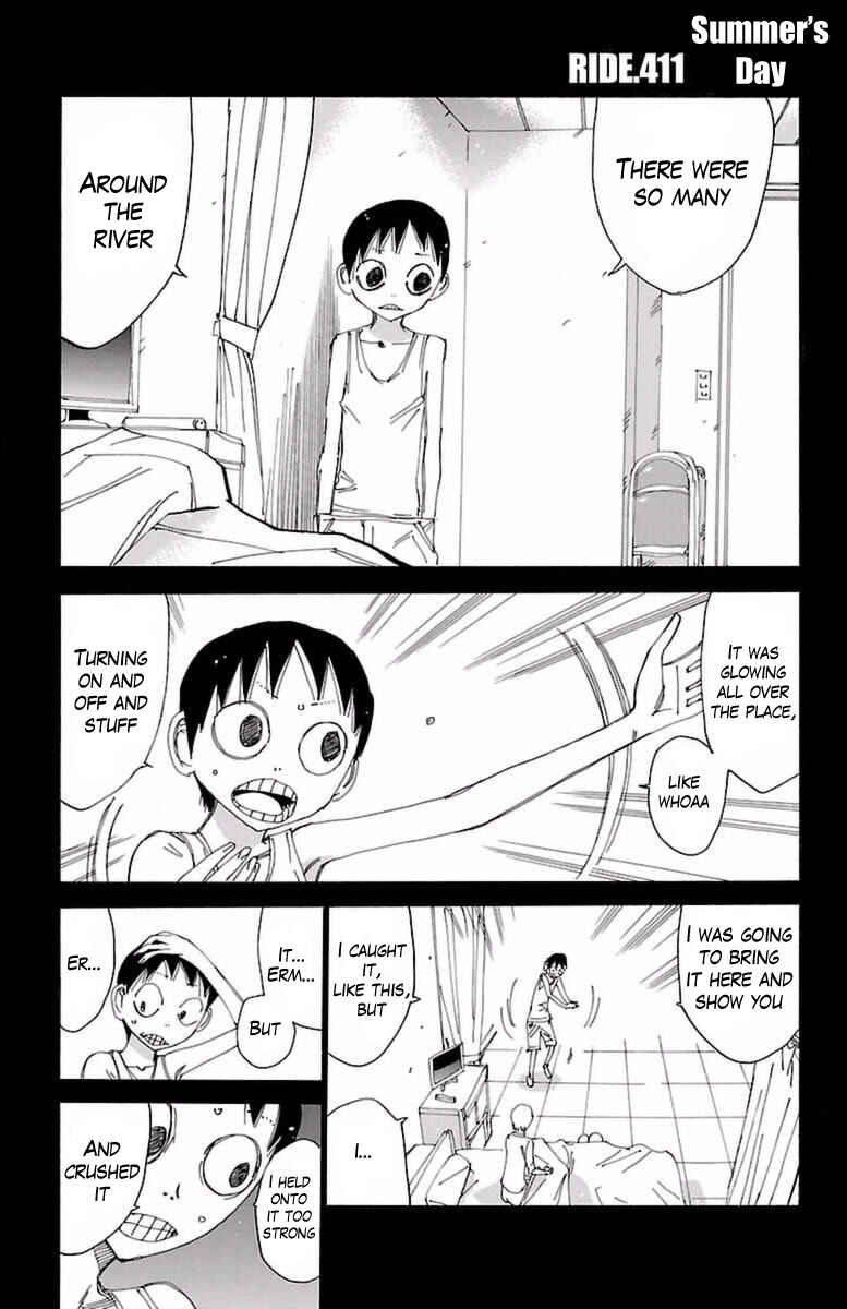 Page 1 Chapter 411 Yowamushi Pedal