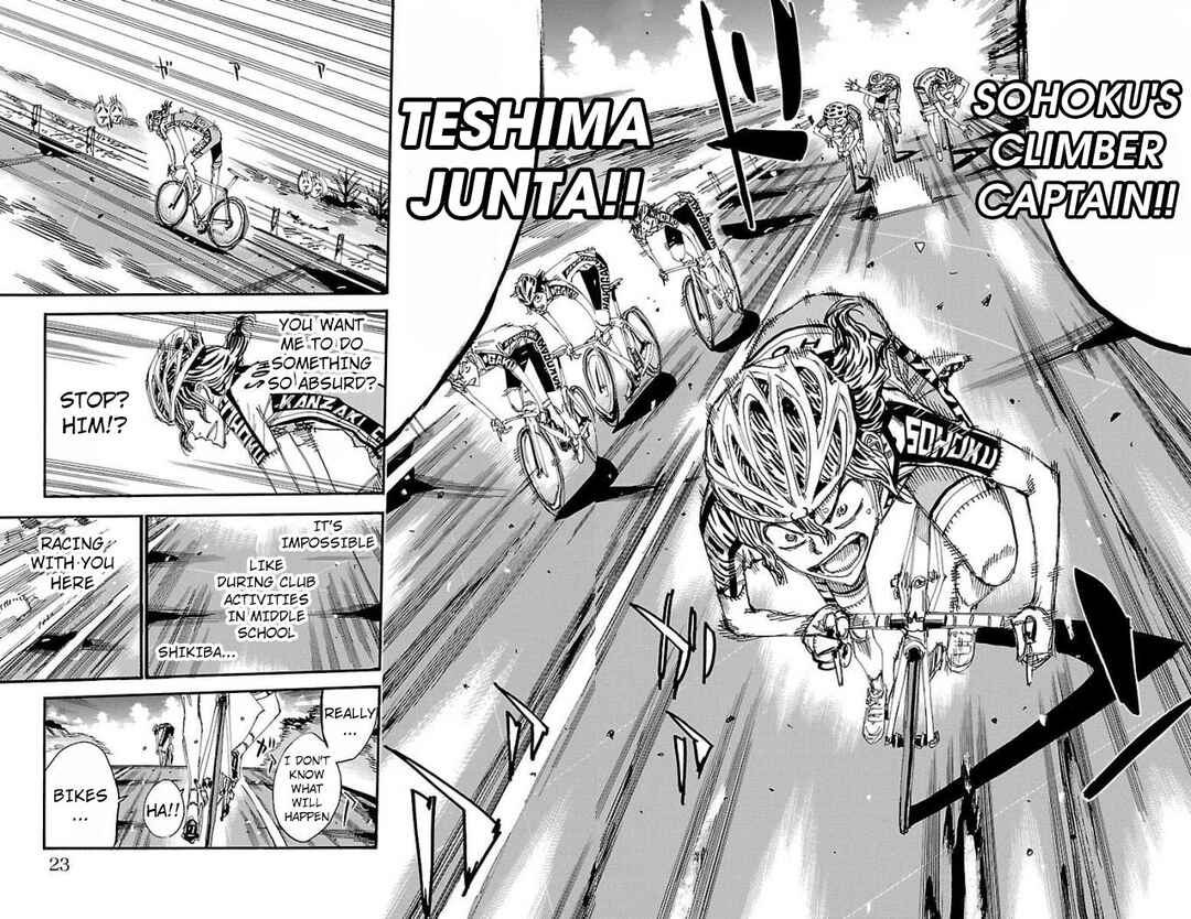 Page 15 Chapter 468 Yowamushi Pedal
