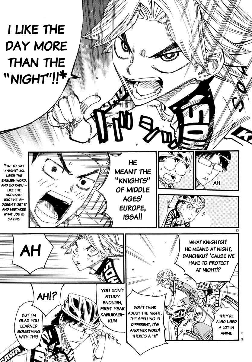 Page 13 Chapter 617 Yowamushi Pedal