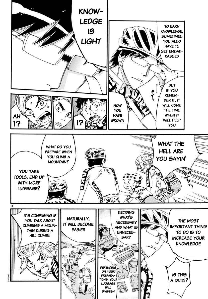 Page 14 Chapter 617 Yowamushi Pedal