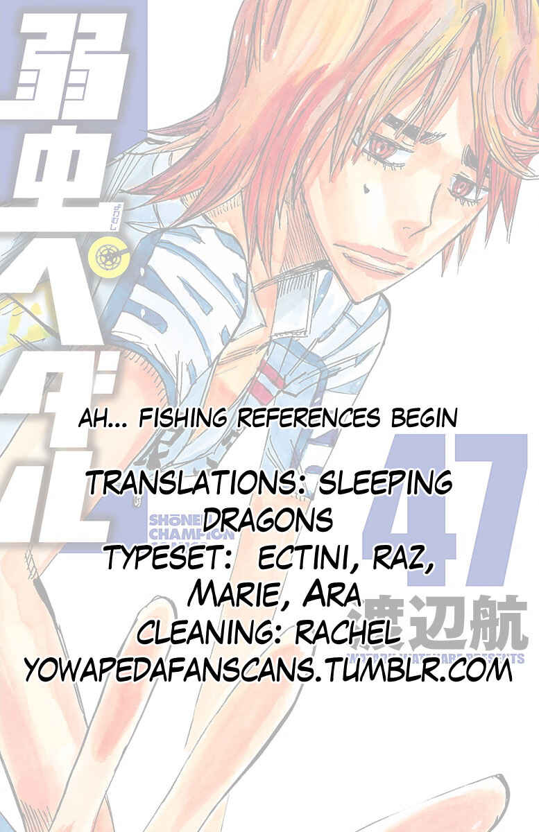 Page 23 Chapter 401 Yowamushi Pedal