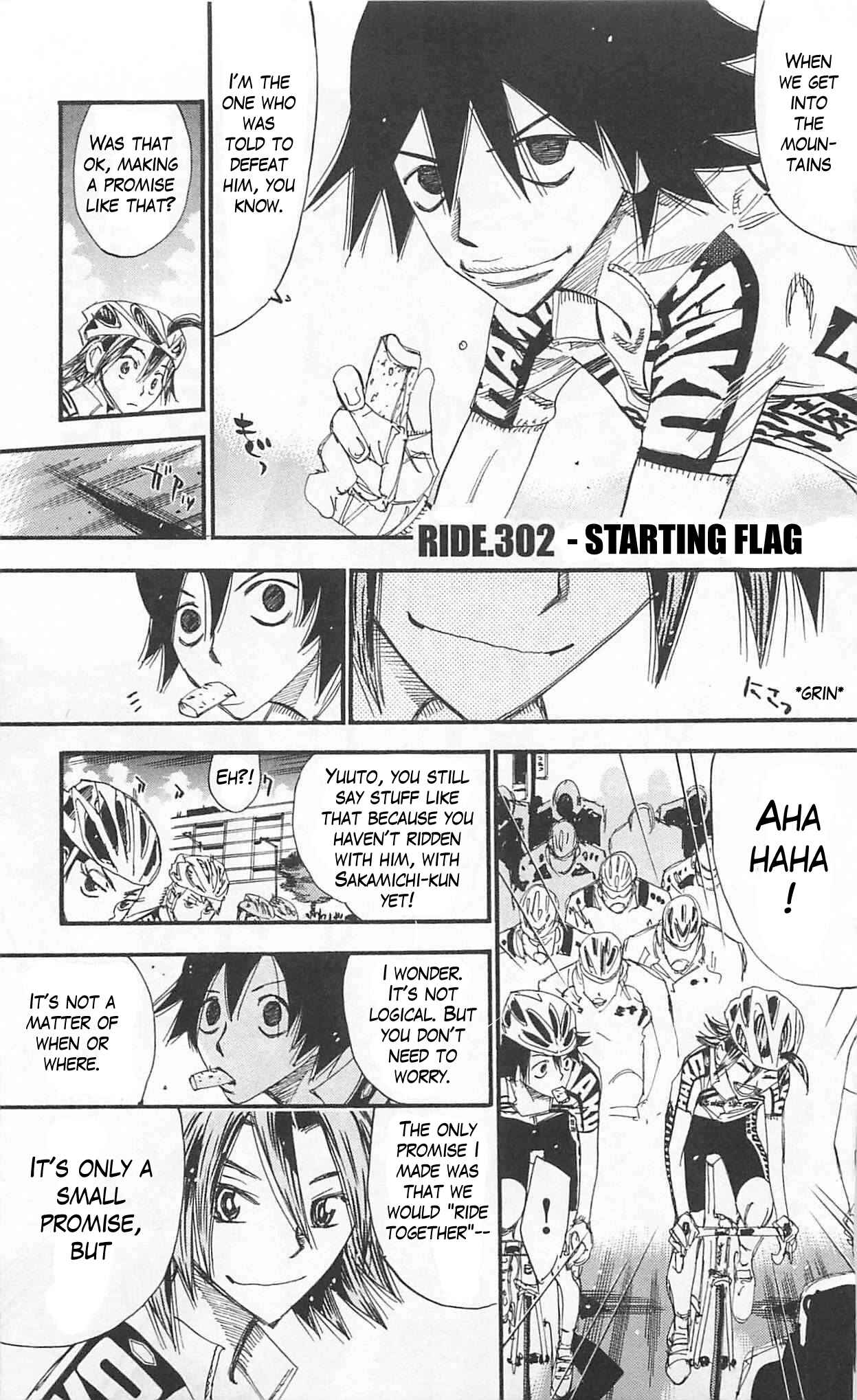 Page 1 Chapter 302 Yowamushi Pedal