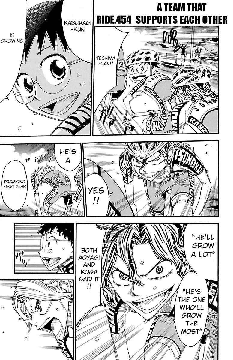 Page 1 Chapter 454 Yowamushi Pedal