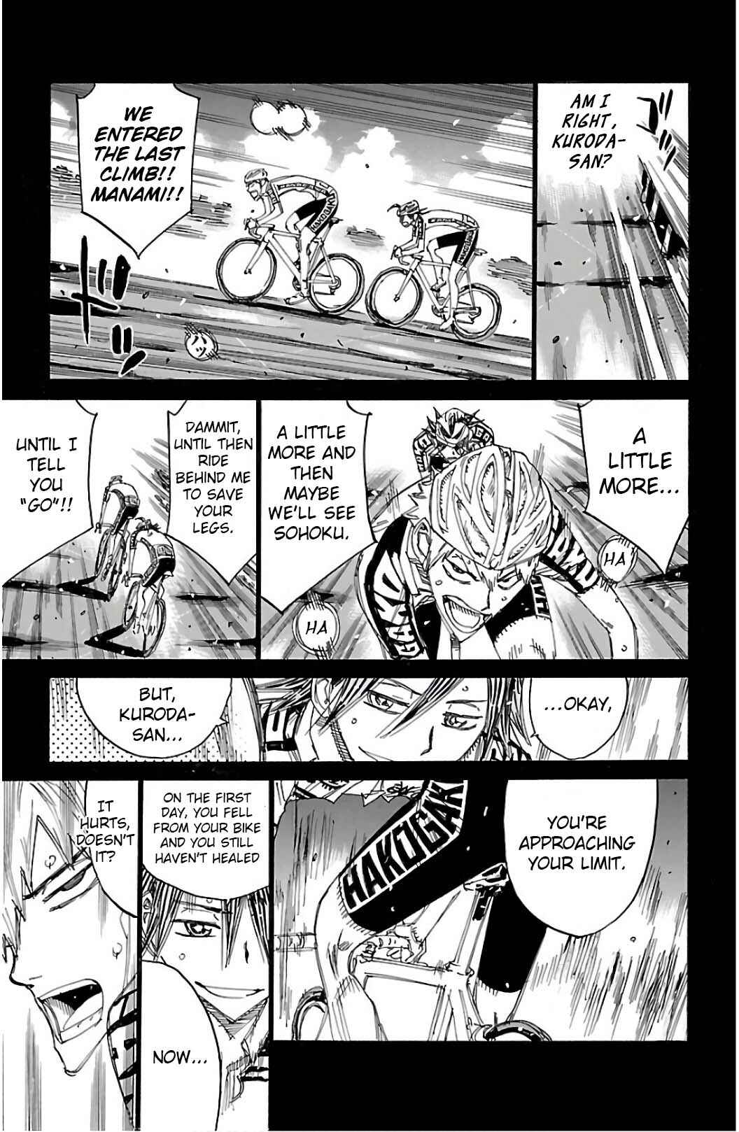 Page 15 Chapter 521 Yowamushi Pedal