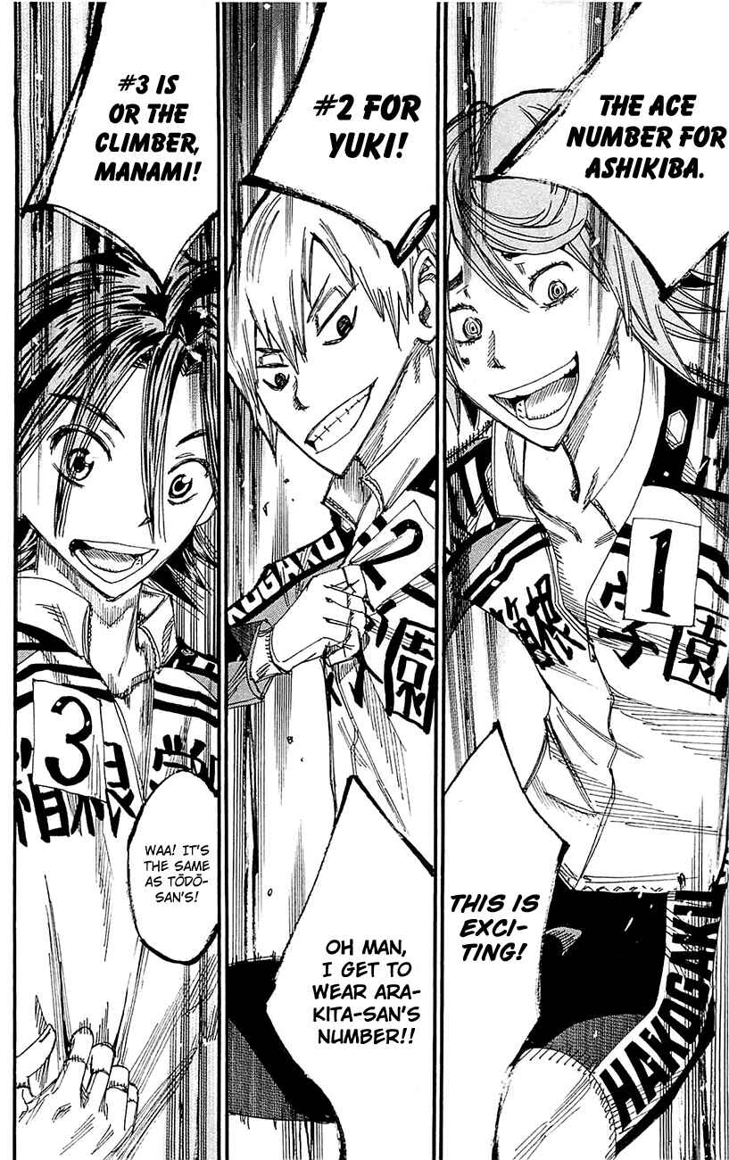 Page 15 Chapter 257 Yowamushi Pedal