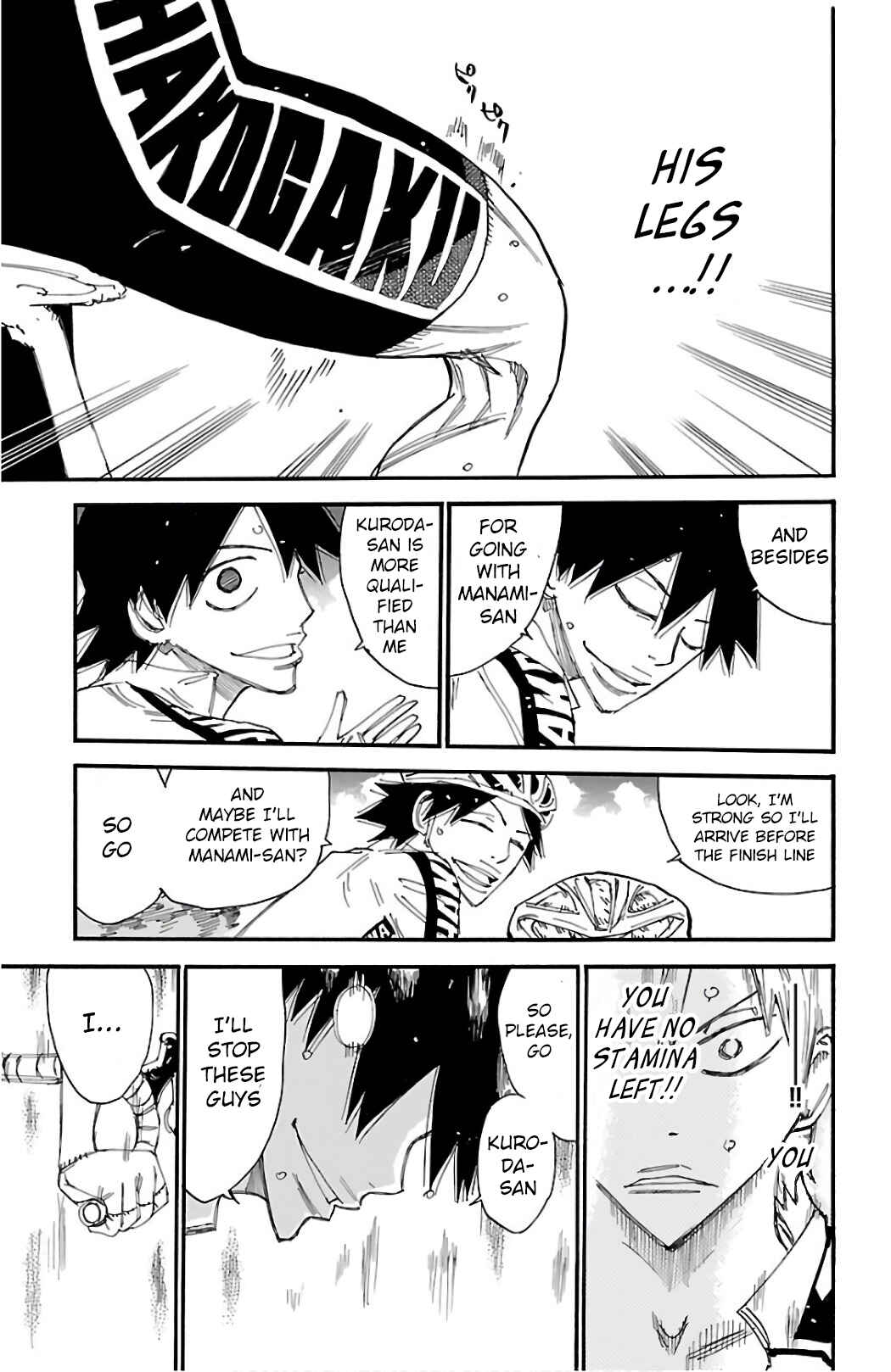 Page 11 Chapter 486 Yowamushi Pedal